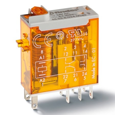 46.52 Series, Finder Plug In Relay Relay Johor Bahru (JB), Malaysia Supplier, Suppliers, Supply, Supplies | HLME Engineering Sdn Bhd