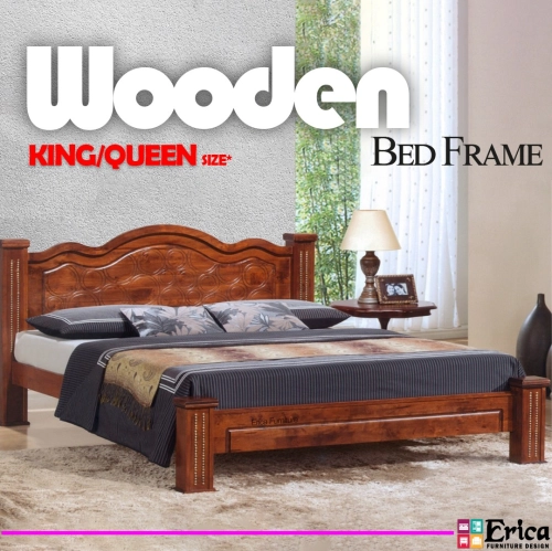  Erica 2287 Solid Wooden Bedframe