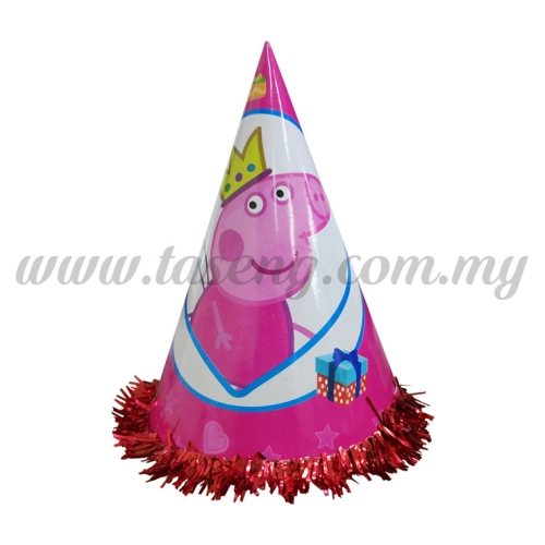  Hat Cartoon Peepa Pig 24cm - Big  (HAT-CT-B)