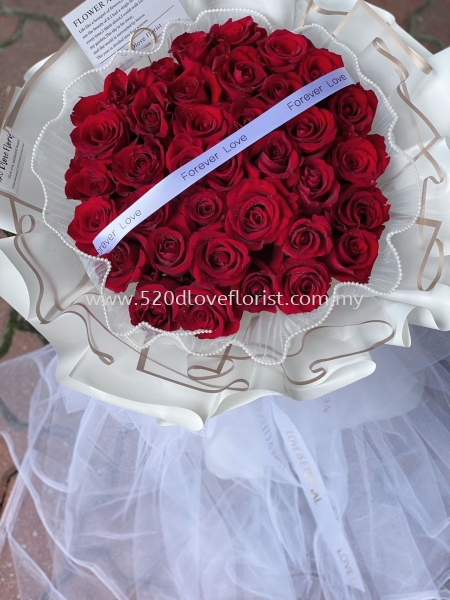   ROSES BOUQUET-õ廨 Kuala Lumpur (KL), Malaysia, Selangor, Cheras Supplier, Suppliers, Supply, Supplies | 520 D Love Florist