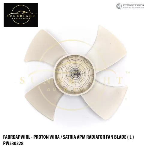 FABRDAPWIRL - PROTON WIRA / SATRIA APM RADIATOR FAN BLADE ( L ) PW530228