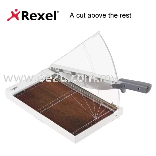REXEL ClassicCut 1710W Trimmer c/w EdgeGlow LED Lighting (Cutting Length: 457mm / A3, Cutting Capacity: 10 sheets) 