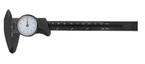  841-2537 - RS PRO 150mm Dial Caliper 0.1 mm Resolution, Metric & Imperial