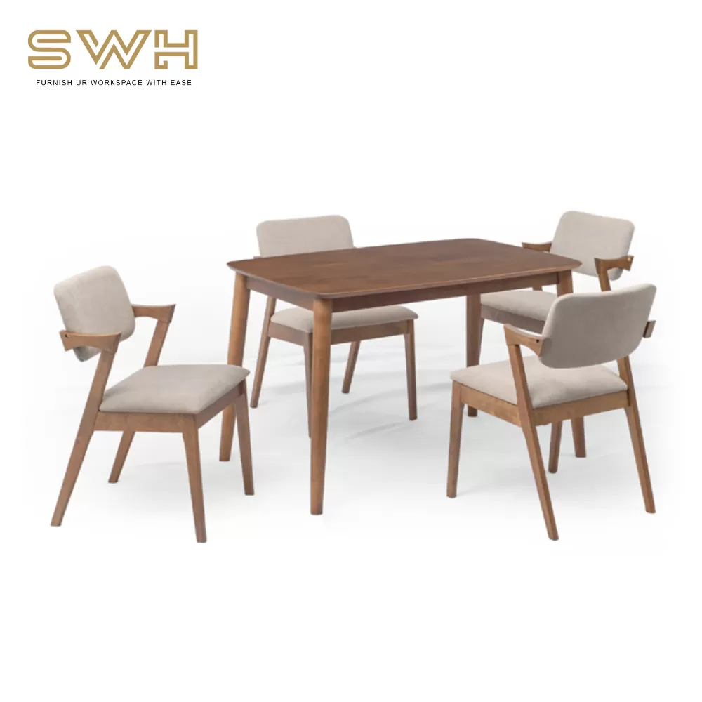 KPSB Wooden Cafe Chair & Table Set | Cafe Furniture Penang