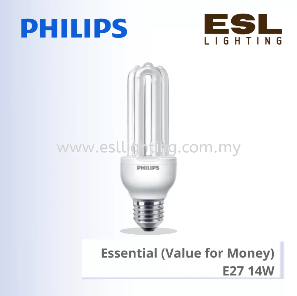 PHILIPS Essential (Value For Money) E27 14W 800lm 2700K 6500K 929689235708  929689235808 MEGAMAN BULB Selangor, Malaysia, Kuala Lumpur (KL), Seri  Kembangan Supplier, Suppliers, Supply, Supplies | E S L Lighting (M) Sdn Bhd