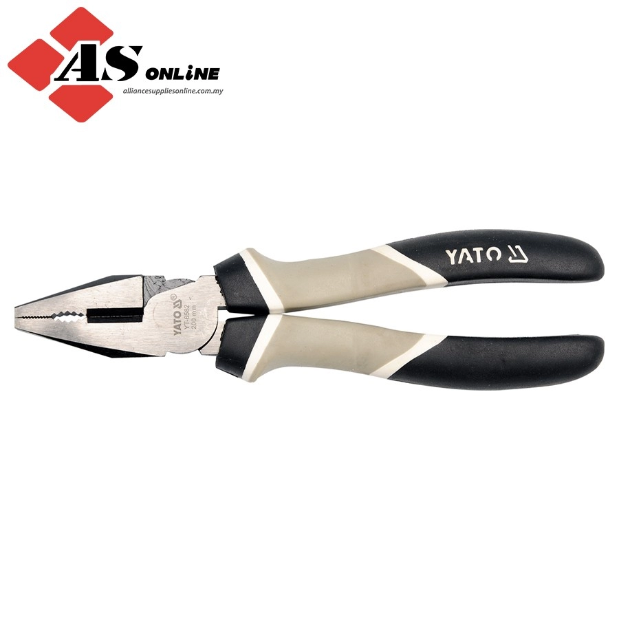 YATO Combination Pliers 7'' (160mm) / Model: YT-6581