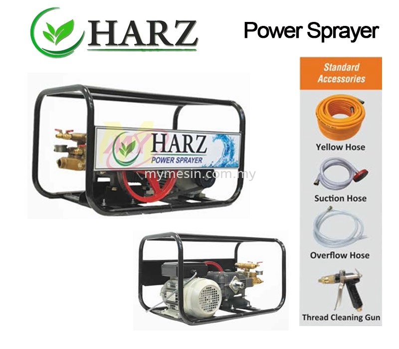 HARZ Power Sprayer Complete Accessories