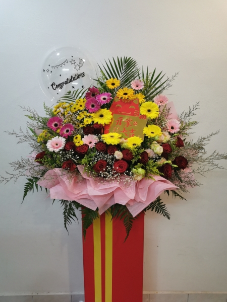Opening Ceremony 022 Grand Opening Flower Stand Johor Bahru (JB), Malaysia, Ulu Tiram Supplier, Suppliers, Supply, Supplies | HV A Flower House