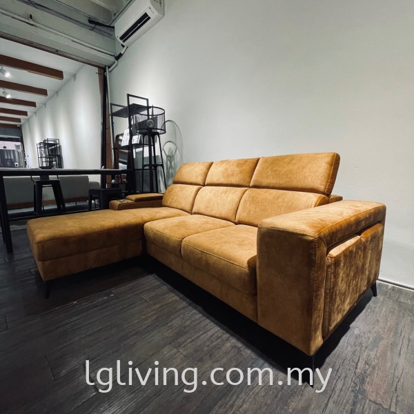 MONTA L SHAPE 3 SEATER SOFA SOFAS LIVING Penang, Malaysia Supplier, Suppliers, Supply, Supplies | LG FURNISHING SDN. BHD.