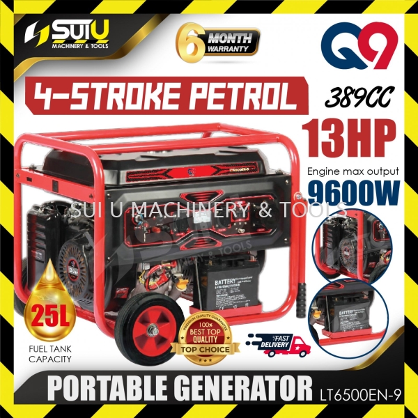 Q9 / QNINE LT6500EN-9 389CC 13HP Portable Generator / Penjana 9600W 9600W Generator Kuala Lumpur (KL), Malaysia, Selangor, Setapak Supplier, Suppliers, Supply, Supplies | Sui U Machinery & Tools (M) Sdn Bhd