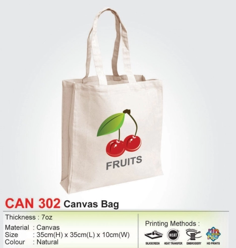 CAN 302 Canvas Bag (7oz) (i)