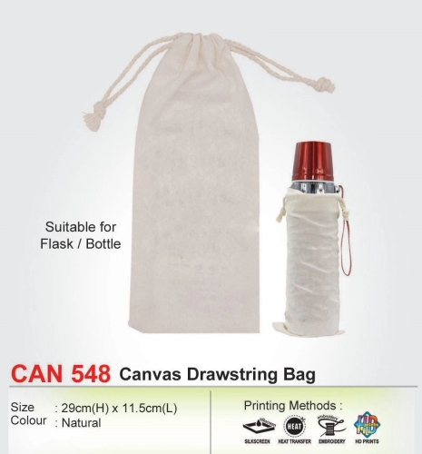 CAN 548 Canvas Drawstring Bag (i)