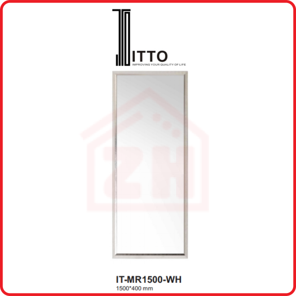 ITTO Mirror IT-MR-1500-WH ITTO MIRROR BATHROOM ACCESSORIES BATHROOM Johor Bahru (JB), Kulai, Malaysia Supplier, Suppliers, Supply, Supplies | Zhin Heng Hardware & Trading Sdn Bhd