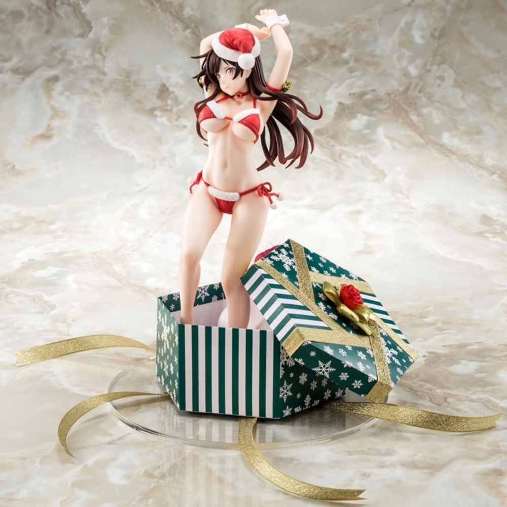 Hakoiri Musume  Kanojo Okarishimasu ( Kanokari ) Chizuru Mizuhara 1/6 Santa Bikini de Fuwamoko 2nd Xmas