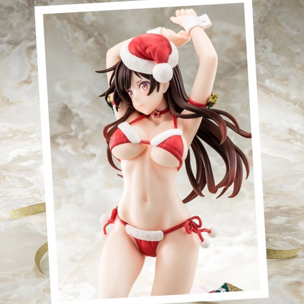 Hakoiri Musume  Kanojo Okarishimasu ( Kanokari ) Chizuru Mizuhara 1/6 Santa Bikini de Fuwamoko 2nd Xmas