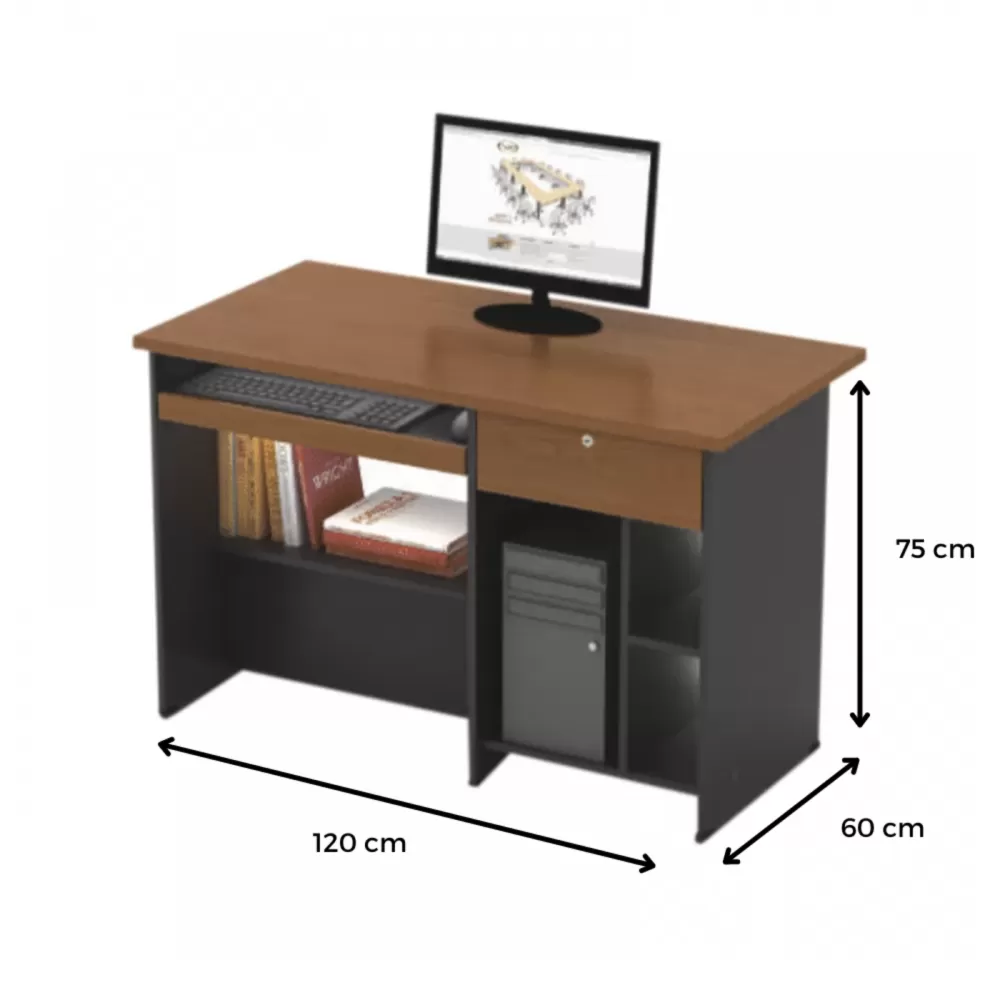 Computer Table | Office Table Penang | Meja Komputer Rumah Pejabat