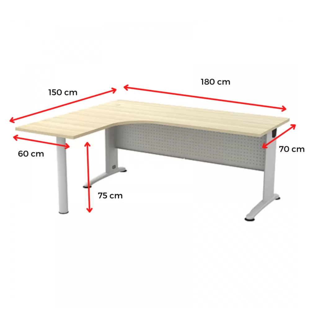  L-Shape Executive Table Office Table Penang