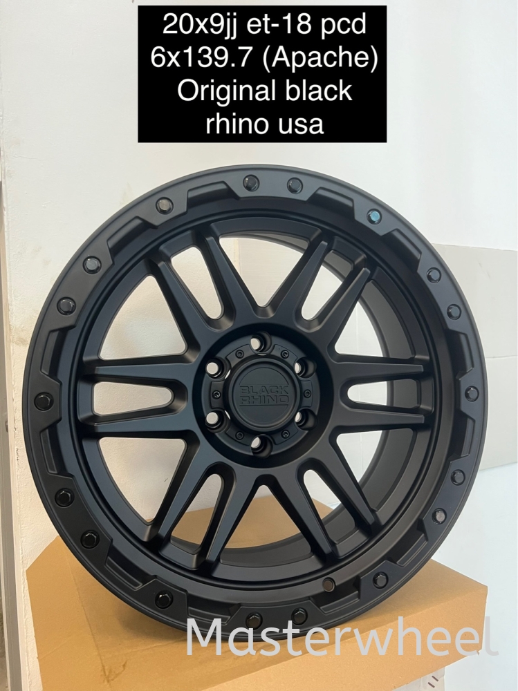 BLACK RHINO APACHE Rims Original Black Rhino (4x4 OFFROAD) Sarawak ...