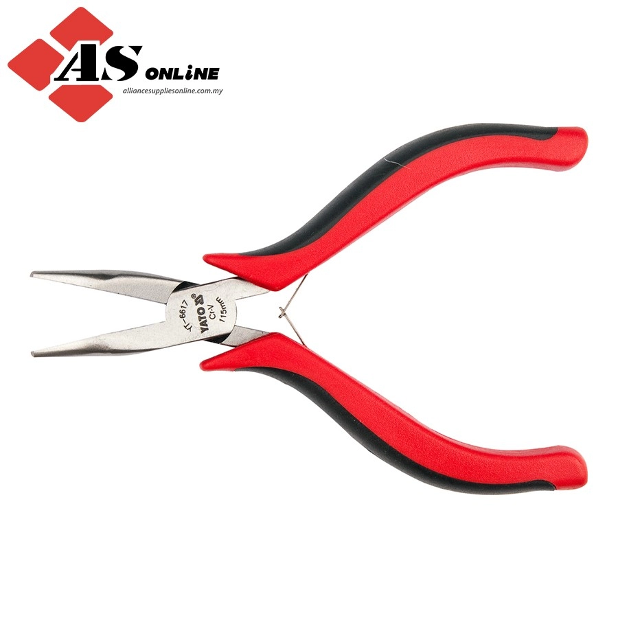 YATO Flat Nose Mini Pliers 115mm / Model: YT-6617