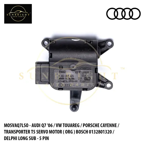 MOSVAQ7LSO - AUDI Q7 '06 / VW TOUAREG / PORSCHE CAYENNE / TRANSPORTER T5 SERVO MOTOR ( ORG ) BOSCH 0132801320 / DELPHI LONG SUB - 5 PIN