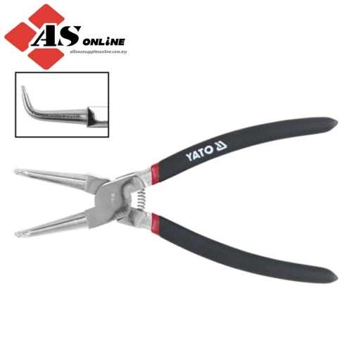 YATO Circlip Pliers, Internal Bent 200mm / Model: YT-2147