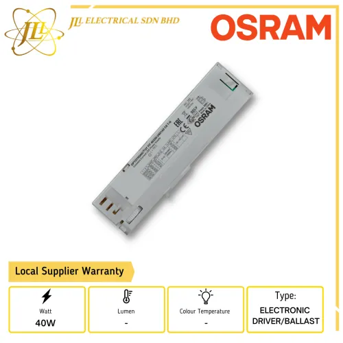 OSRAM OPTOTRONIC OT FIT 40/220-240/1A0 CS 40W LED ELECTRONIC DRIVER/BALLAST