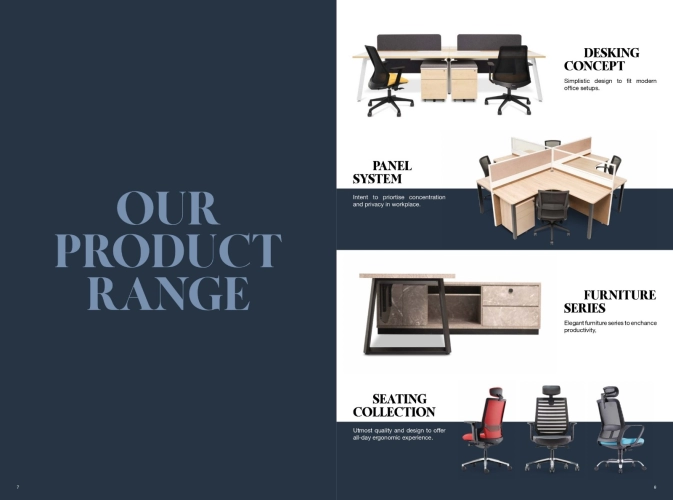 OUR PRODUCT RANGE