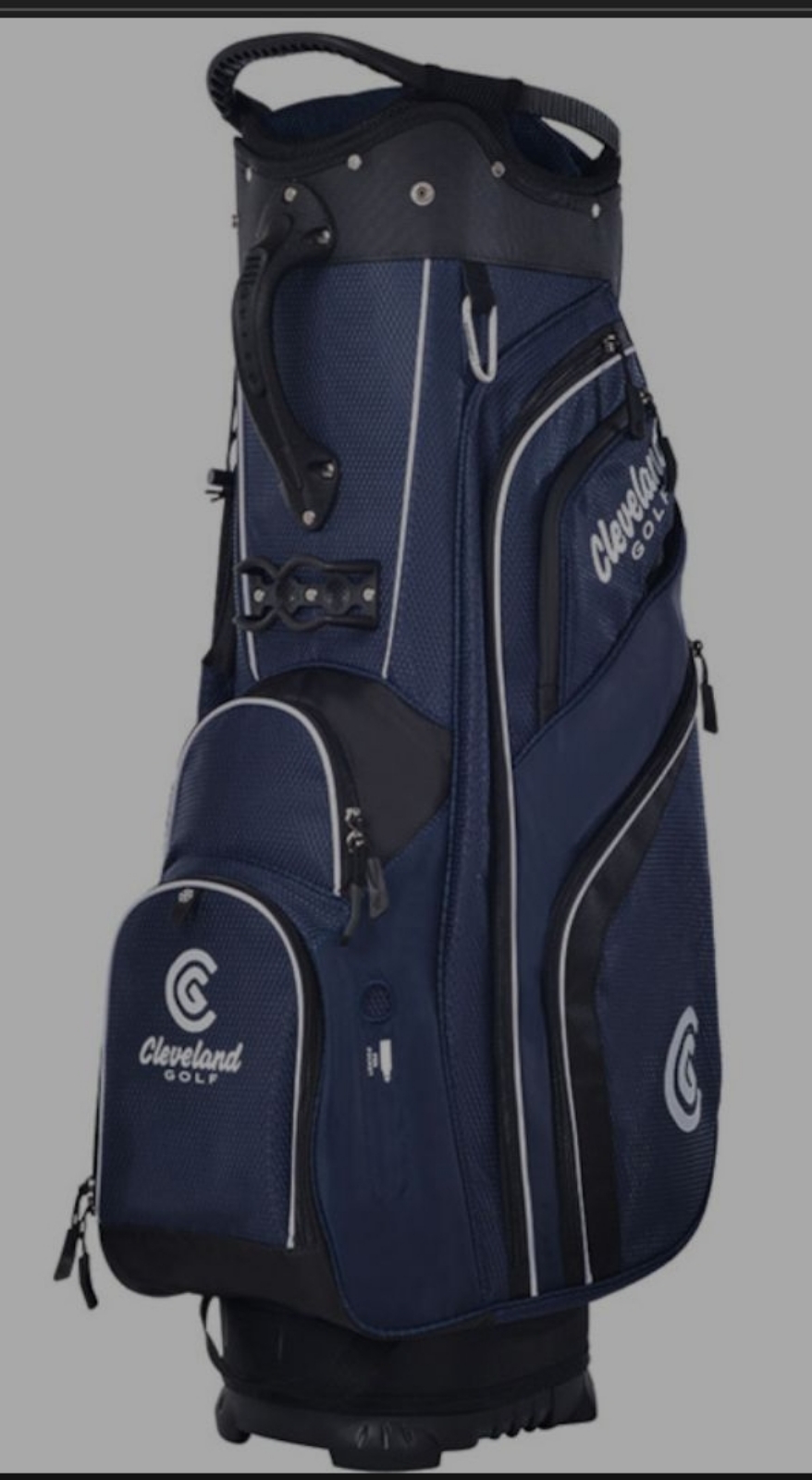 NEW Cleveland Golf CG LT Friday Cart Bag 14-way Top Navy Blue