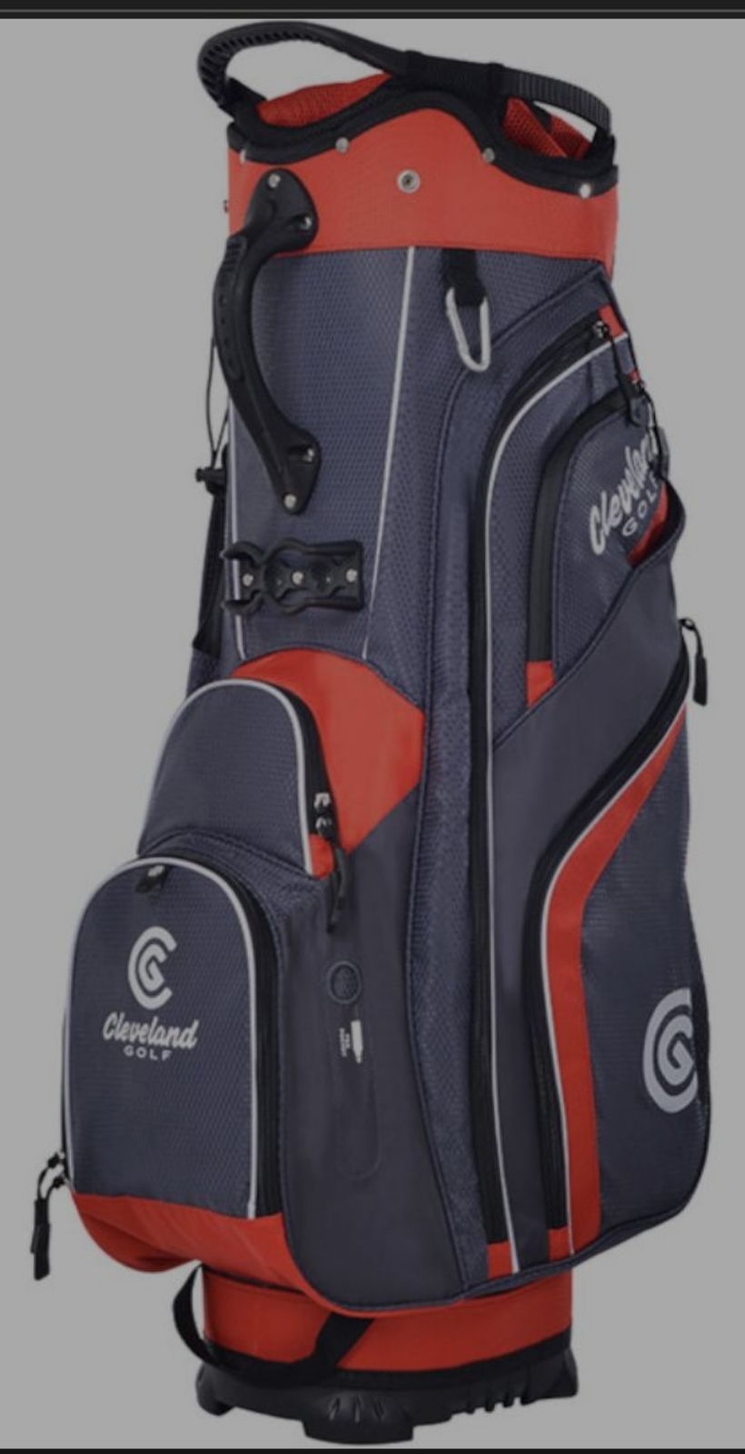 NEW Cleveland Golf CG LT Friday Cart Bag 14-way Top Navy/Orange