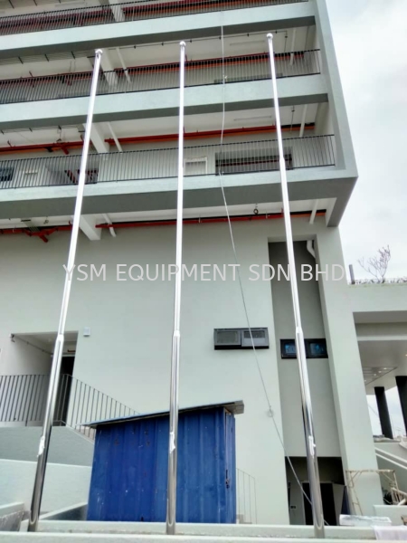 S/s Flag Pole Stainless steel Fabrication Melaka, Malaysia Supplier, Suppliers, Supply, Supplies | YSM EQUIPMENT SDN BHD