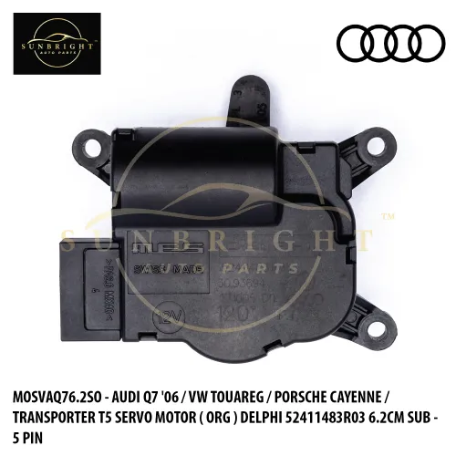 MOSVAQ76.2SO - AUDI Q7 '06 / VW TOUAREG / PORSCHE CAYENNE / TRANSPORTER T5 SERVO MOTOR ( ORG ) DELPHI 52411483R03 6.2CM SUB - 5 PIN