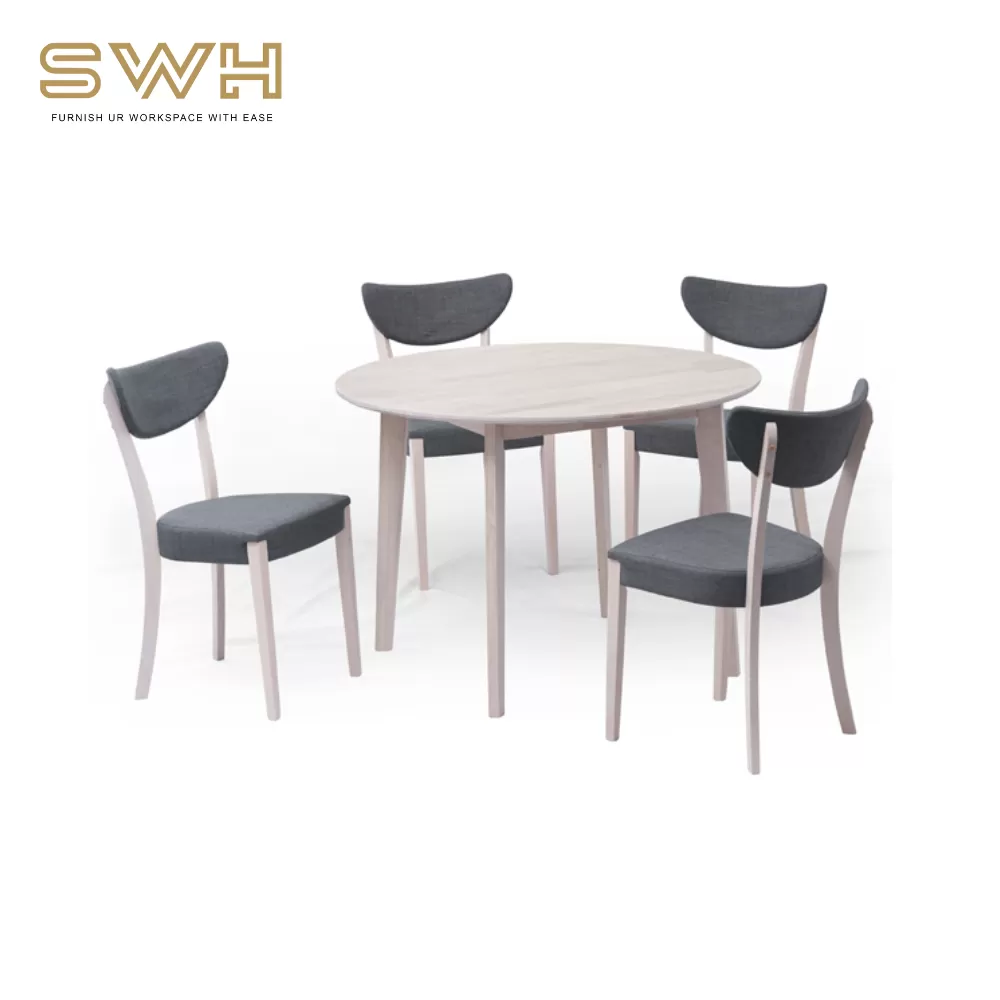 KPSB Wooden Cafe Chair & Table Set | Cafe Furniture Penang