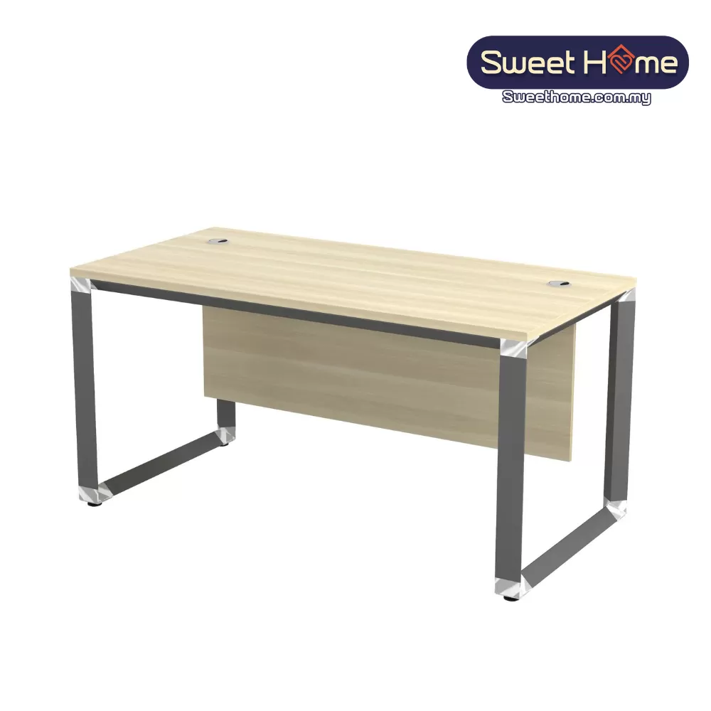 Standard Office Table With Wooden Front Panel | Office Table Penang
