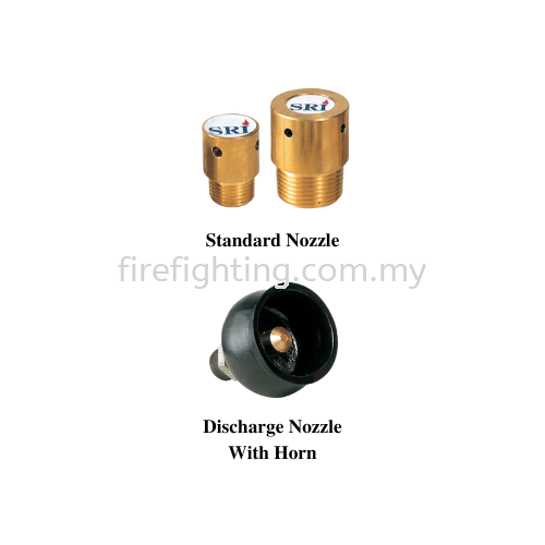 SRI CO2 Discharge Nozzle CO2 Discharge Nozzle CO2 System Fire Suppression System Puchong, Selangor, Kuala Lumpur (KL), Malaysia Fire Protection System, Fire-Resistant Equipment & Facilities, Industrial Safety Solution | GREEN SIMEX ENGINEERING SDN BHD