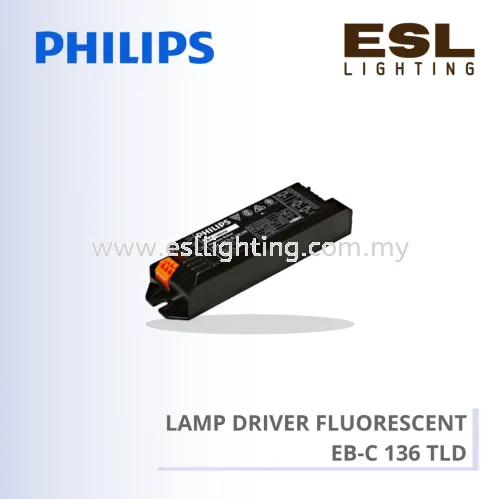 PHILIPS LAMP DRIVER FLUORESCENT EB-C 136 TLD 913713199215