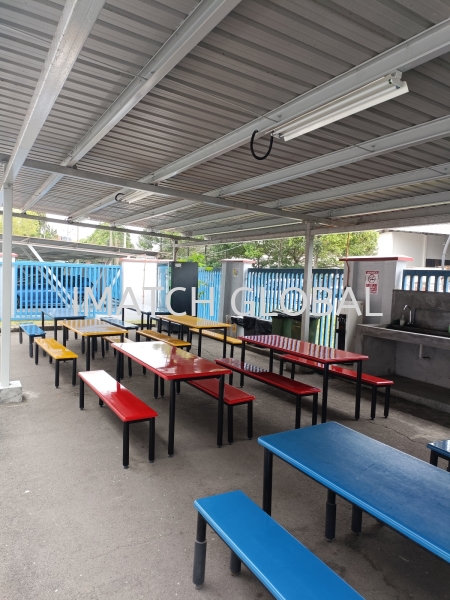 factory fibreglass canteen table set Regular Furniture Johor Bahru (JB), Malaysia, Senai Supplier, Suppliers, Supply, Supplies | Imatch Global Enterprise