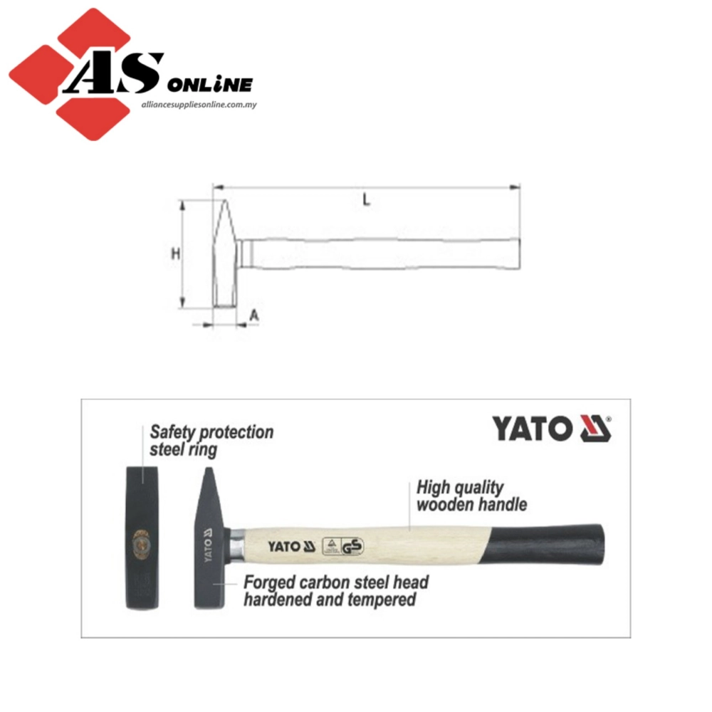 YATO Machinist Hammer 800g / Model: YT-4507