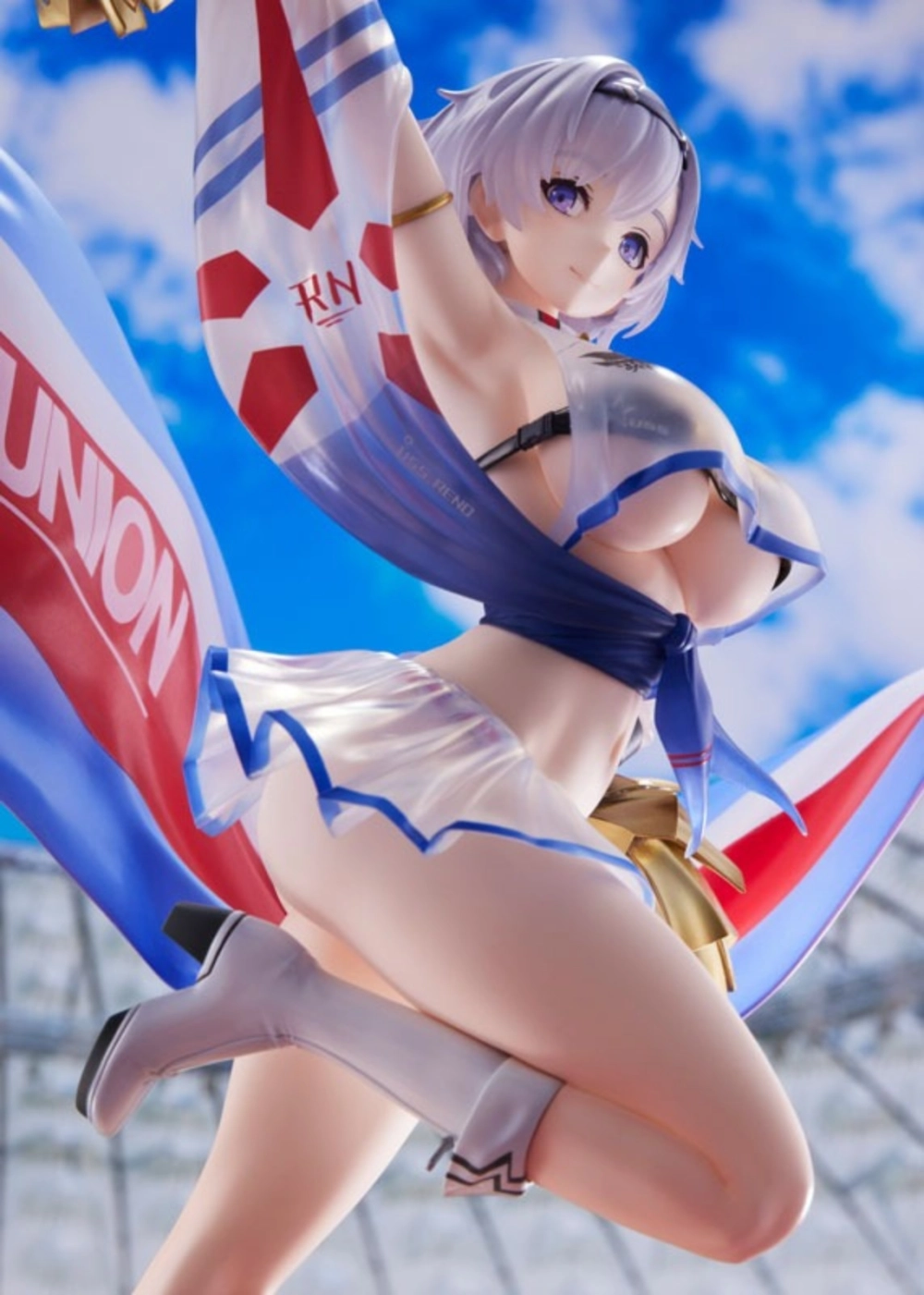 Goldenhead  Azur Lane  Reno -Biggest Little Cheerleader- * With Bonus Face Part & B2 Tapestry *