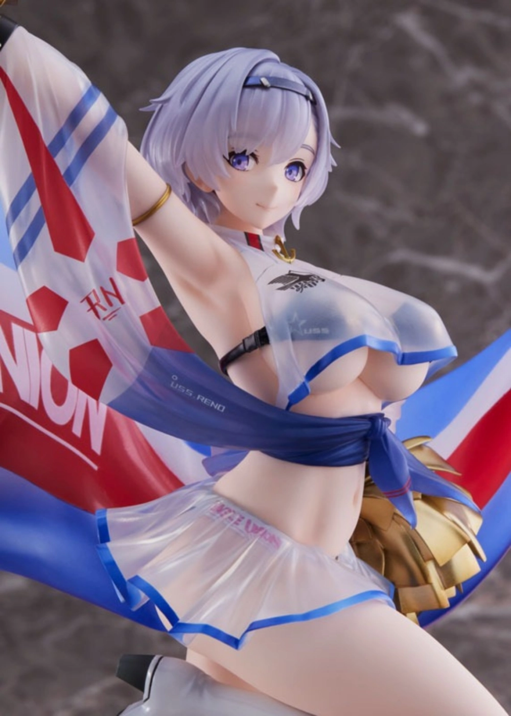 Goldenhead  Azur Lane  Reno -Biggest Little Cheerleader- * With Bonus Face Part & B2 Tapestry *