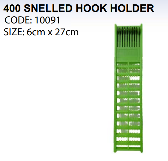 400 SNELLED HOOK HOLDER 6cmx27cm - 10091 Fishing Accessories Penang,  Malaysia, Bukit Mertajam Supplier, Importer, Supply, Supplies