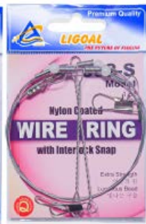 WIRE RING 802-S x 2pcs PKT 13082 Wire Ring Fishing Accessories Penang, Malaysia, Bukit Mertajam Supplier, Importer, Supply, Supplies | Oceantac Sdn Bhd