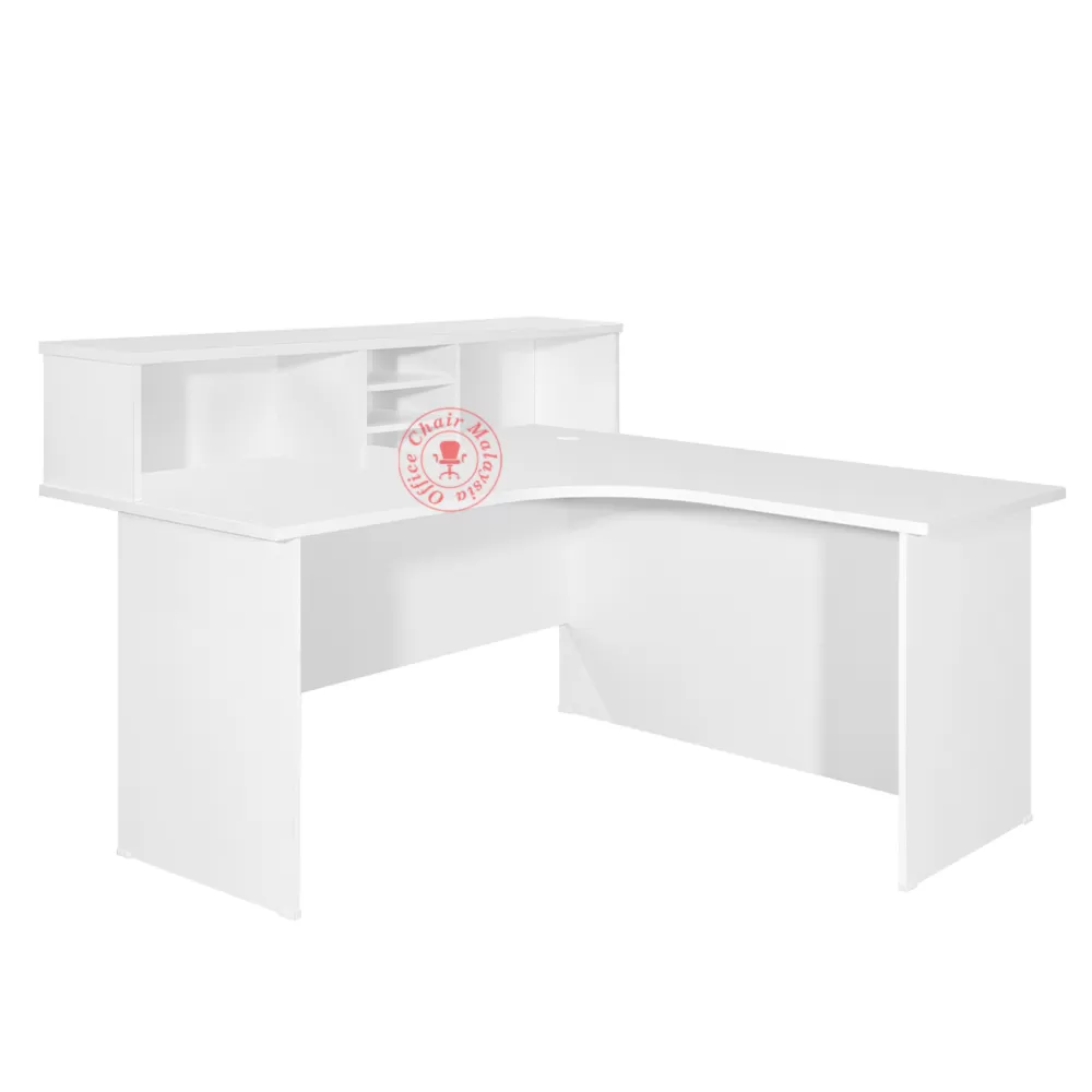 L Shape Reception Counter Table / Receptionist Table