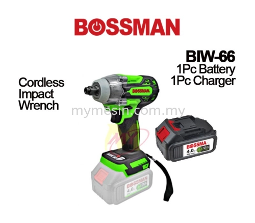 Bossman BIW-66 ECO Cordless Brushless  Impact Wrench 20V [Code: 10084]