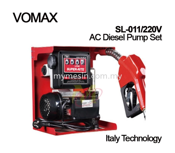 VOMAX SL-011/220V 350W AC Diesel Pump Set