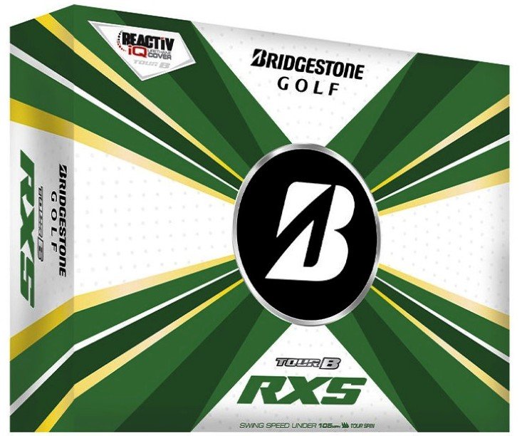 Bridgestone Tour B RXS Golf Balls White Per Dozen Softer Feel With Maximum Greenside Spin