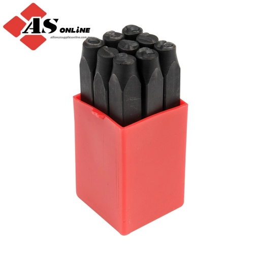 YATO Number Stamp 6mm, 9 Pcs / Model: YT-6854