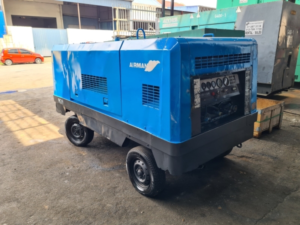 Used AIRMAN 390cfm Air Compressor Used Air Compressor for Sale Johor Bahru (JB), Malaysia, Selangor, Kuala Lumpur (KL), Masai, Shah Alam Rental, Supplier | Megah Machinery