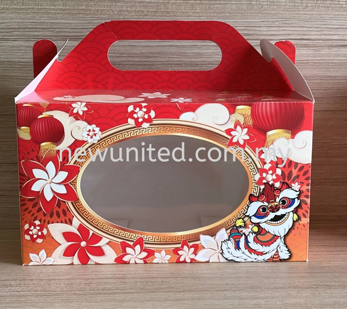 New Year Handle Box (1 Window)