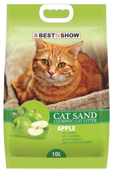 BEST IN SHOW CAT SAND - APPLE Cat Sand Cat Penang, Nibong Tebal, Malaysia Supplier, Distributors, Manufacturer, Seller | MAXIMA FOODS MARKETING