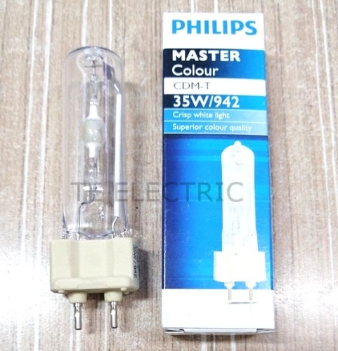 PHILIPS CDM-T 35W / 942 ROCKET BULB METAL HALIDE LAMP COOL WHITE 4200K